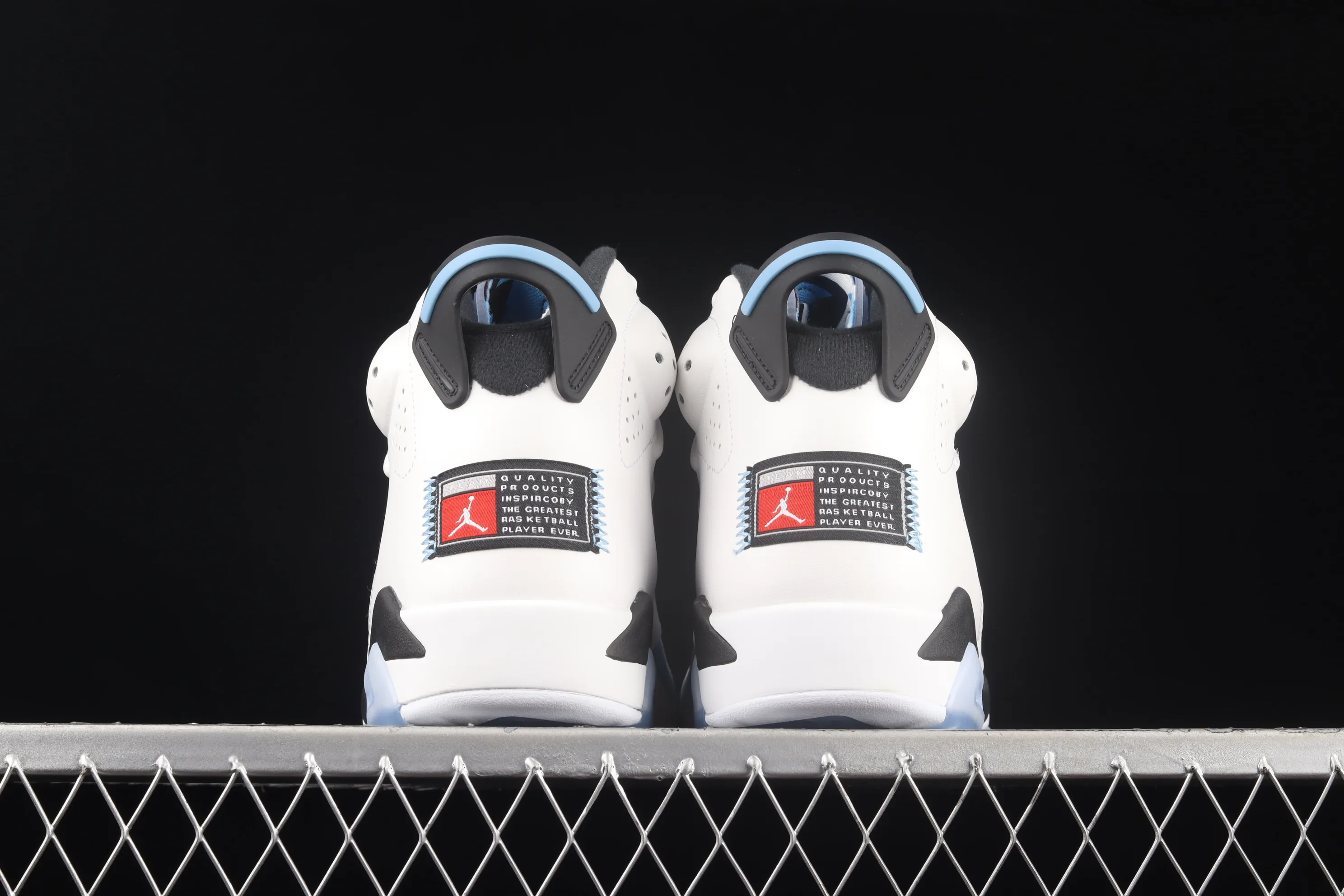 All categories Air Jordan Jordan series basketball shoes Air Jordan 6 G version Air Jordan "University Blue" AJ6 Joe 6 North Carolina blue CT8529-410
